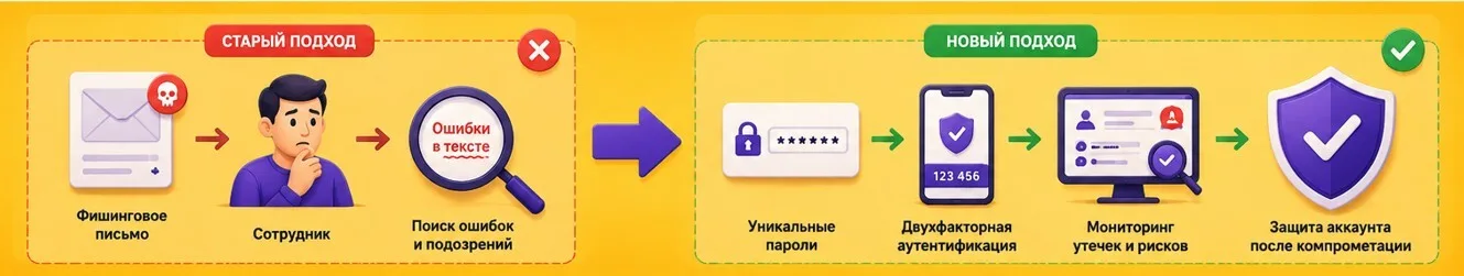 Чему учить сотрудников в эпоху ИИ-фишинга — иллюстрация к разделу статьи
