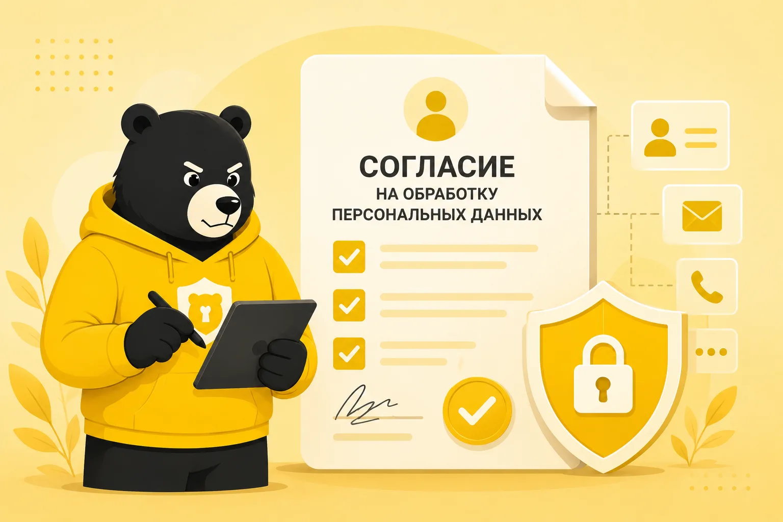 Согласие на обработку персональных данных: что изменилось — иллюстрация к статье BearPass