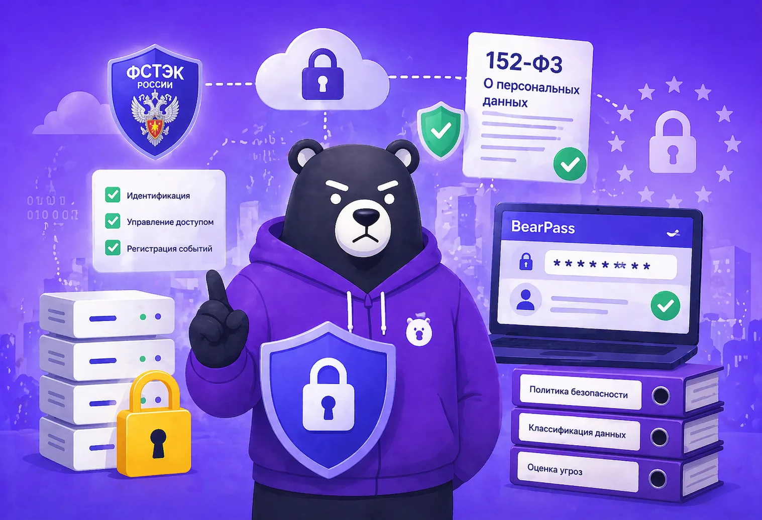 Требования ФСТЭК и 152-ФЗ к хранению паролей и управлению доступами — технические меры защиты